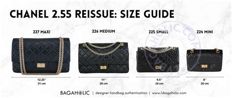 Chanel bag sizes and prices